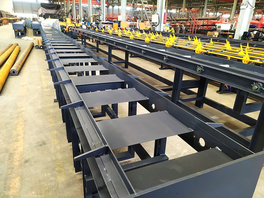 数控锯切套丝打磨生产线