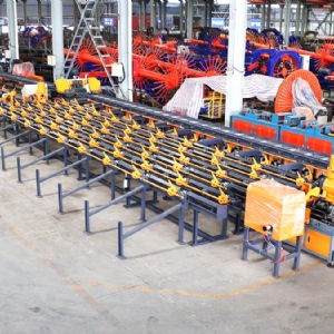 数控锯切套丝打磨生产线