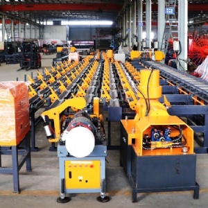 数控锯切套丝打磨生产线