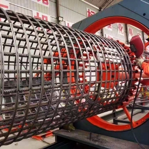 数控钢筋笼滚焊机