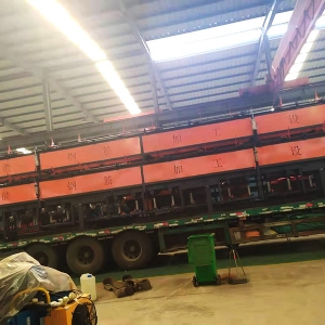 数控钢筋锯切镦粗套丝打磨生产线