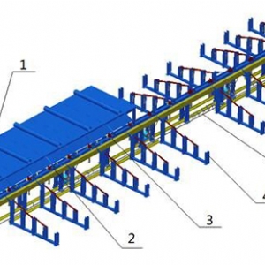 非定尺棒材自动分拣线