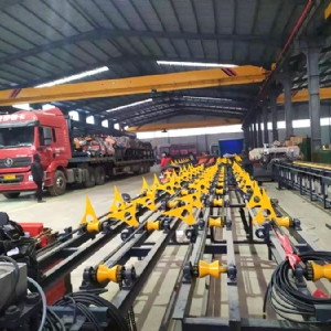 钢筋锯切套丝打磨生产线