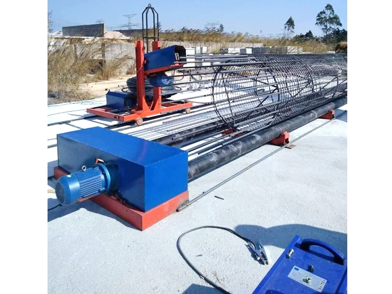 数控钢筋笼绕筋机是如何进行操作的