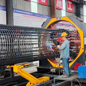 数控钢筋笼滚焊机