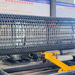 数控钢筋笼滚焊机